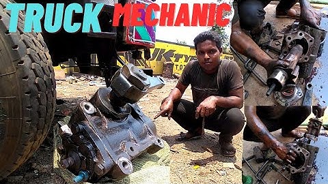 Power Steering Box Kit Replace & Repair | Tata Bs4 Steering Box Repairing- #video