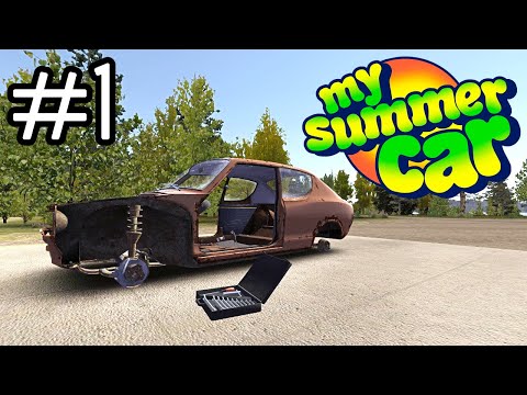 My Summer Car - Car Building Simulator Survival Adventure in Finland, Ep 1