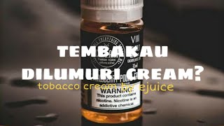 Liquid CREAM IV 60ML Tobacco Cream freebase nic 3mg / 6mg by C.R.E.A.M Juice USA impor by EJM