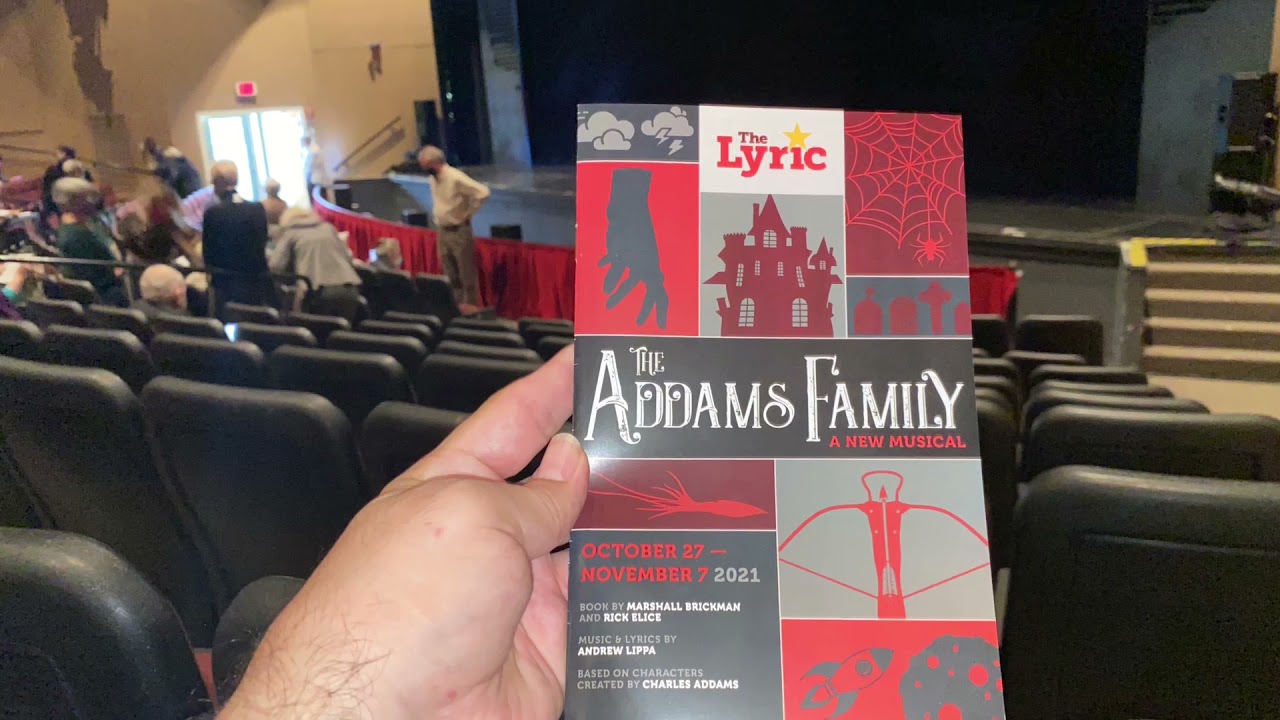 1 minute review - The Addams Family * Atlanta Lyric Theatre - Dr Wilson Triviño