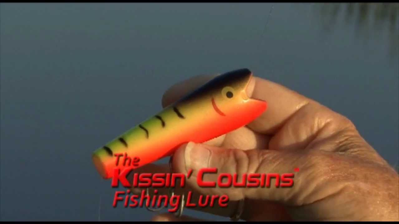 NEW! Kissin' Cousins Lure from NGC Sports: CATCHING 2 FISH on 1