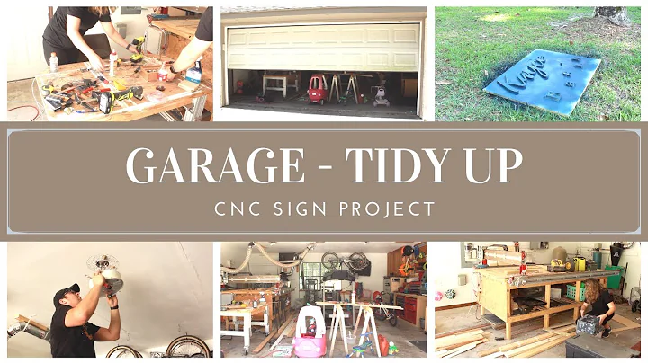 GARAGE CLEAN OUT 2020 | Organize | Extreme Garage Clean #WITHME | CNC Project | Declutter Time Lapse