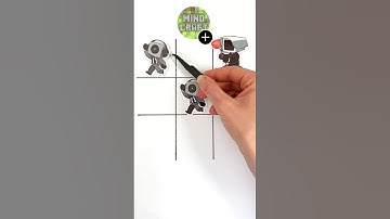 Try to Play in Tic Tac Toe with Camera Man by Skibidi Multiverse #skibiditoilet #tictactoe #diy