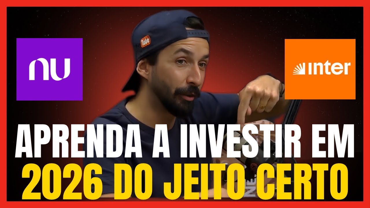 COMO COMEÇAR A INVESTIR DO JEITO CERTO EM 2026 - PRIMO POBRE