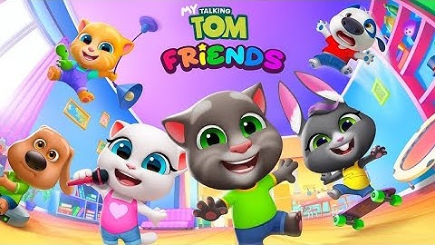 MY TALKING TOM FRIENDS 2 - Gameplay Walkthrough Part 3 (iOS Android)