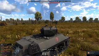 I Shot Down Three Planes with a Tank  War Thunder Ground Simulator Battles