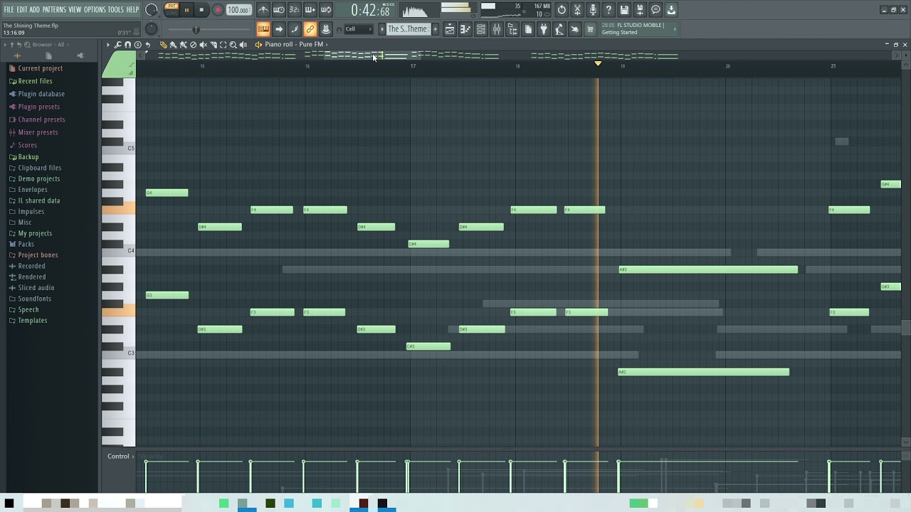 The Shining (1980) Theme (cover with VST plugins)