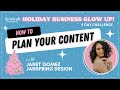 Plan Your Holiday Social Media Content with Janet Gomez, Jan&#39;s Spring Design