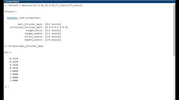 An Object Oriented Approach to Designing Feedforward Maneuvers in Matlab (Part I)