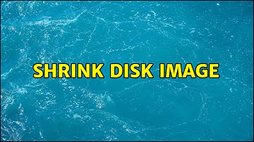 Shrink disk image