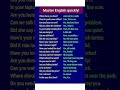 Learn English in a flash!🌟Daily convos made easy!Boost your English skills #shorts #viral #trending