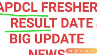 apdcl freshers result 2020 | apdcl latest news | apdcl expected cut off | apdcl notification