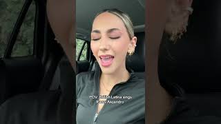 POV. British Latina sings Rauw Alejandro  #britishlatinos #british #latina #chilena #rauwalejandro