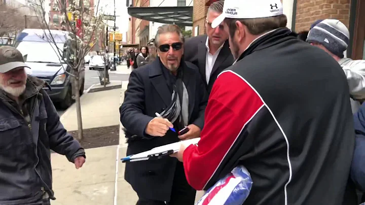 Al Pacino and Robert DeNiro business meeting Tribe...