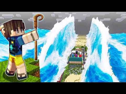Saving Everyone as MOSES in Minecraft (Tagalog)
