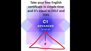 EF SET Free English certificate in short time إجابة امتحان شهادة اللغة الإنجليزية لمستوى C1 بالمج