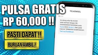 🔵 CARA MENDAPATKAN PULSA SECARA GRATIS 2022 SEMUA OPERATOR‼️