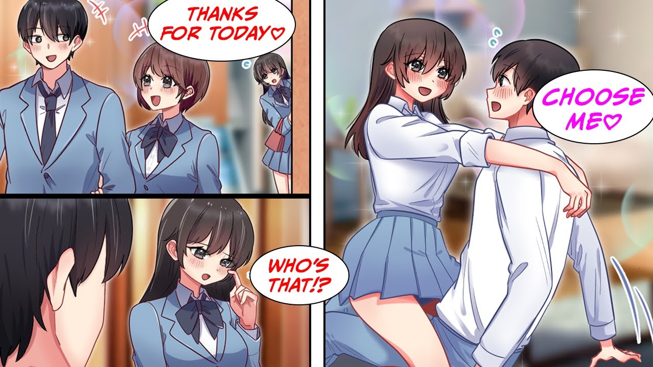 [Manga Dub] My cold childhood friend saw me shopping with a girl… and suddenly lost it!? [RomCom]