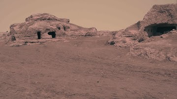 Mars Perseverance Rover Capture the remains of a sacred structure on the surface of Mars