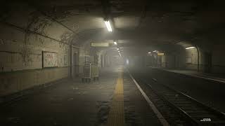 Liminal Space Ambience: Empty Train Station at Midnight Experience