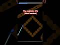 The realistic 43% #geometrydash #gd