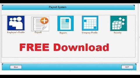 Advance Payroll Management system in c# with source code
