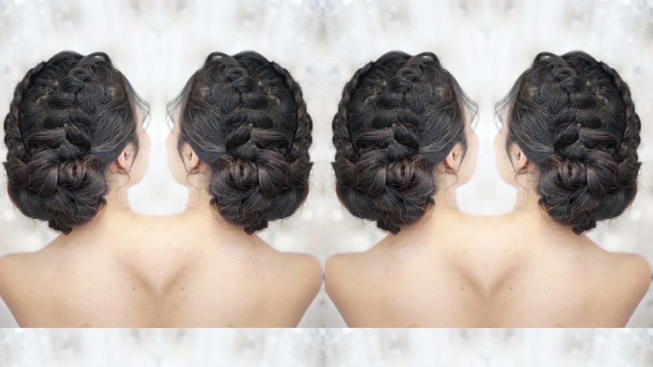 Chic Updo Wedding_Easy Hairstyle