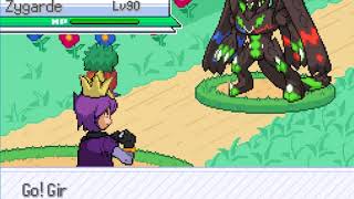 Pokemon Insurgence Final Battle vs Taen + Catching Zygarde