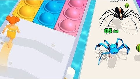 Pop-it Max level Insectevolution Game play /games on iphone (iOS/Android)games/mobile game