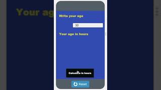 Age App calculator screenshot 4
