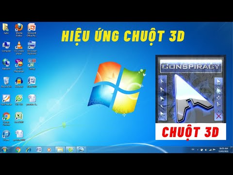Video Hướng dẫn tạo Hiệu Ứng chuột 3D trên máy tính Windows 7 - youtube