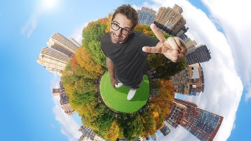 Tiny Planet Effect Photoshop Tutorial