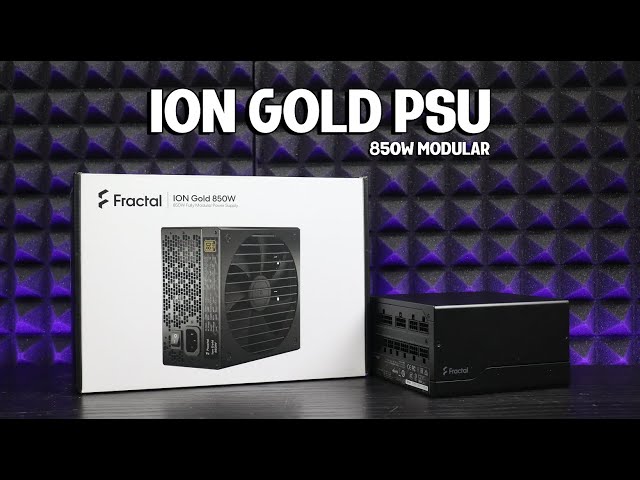 FRACTAL NEW PSU LINEUP - ION GOLD 850W