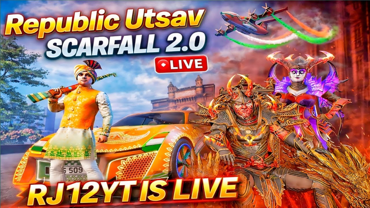 Live | SCARFALL2.0 REPUBLIC UTSAV LIVE | RUSH GAMEPLAY 