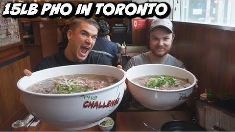 15lb Pho Challenge - Toronto