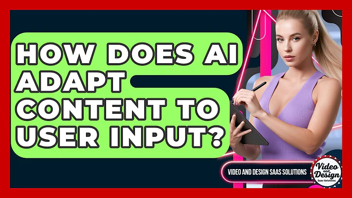 How Does AI Adapt Content To User Input? - Video And Design Saas Solutions