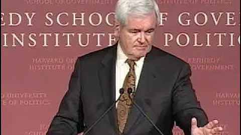 A Public Address by The Honorable Newt Gingrich
