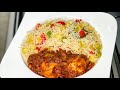 Easy vegetable rice with egg stew recipe by maryaaamah