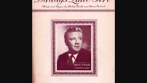 Dick Todd - Daddy's Little Girl (1950)