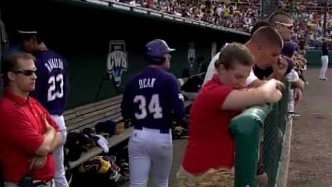 LSU Dugout Ducker