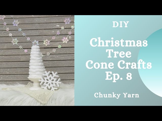 Hand Knit Chunky Yarn Tree-DIY · Just That Perfect Piece