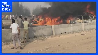 エジプトの幹線道路で多重事故　32人死亡 63人けが｜TBS NEWS DIG