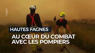 On the front lines with the firefighters - RTBF Info