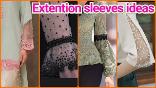 Simple Sleeves Designs 2020||Sleeves Designs For Summer Kurties 2020#Lace sleeve Extension ideas