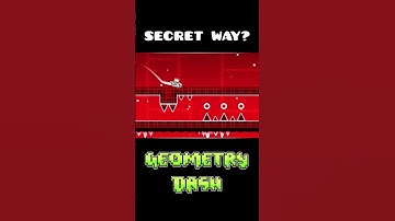 StereoMadness END has a Secret Way? 💀 #geometrydash #gdupdate #gd #deluxe12 #gaming #memes