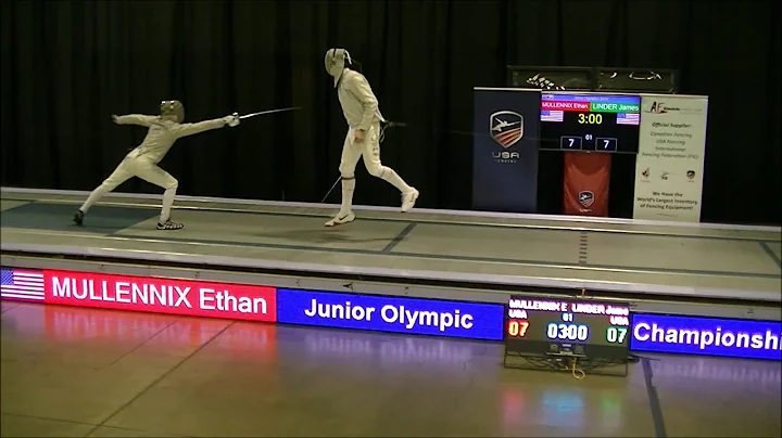 2019 Junior Olympics Junior Men's Saber Gold: Mull...