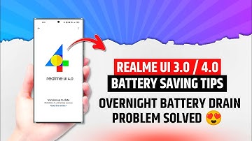 Realme Ui Battery Drain Problem Fixed || realme battery draining problem solution