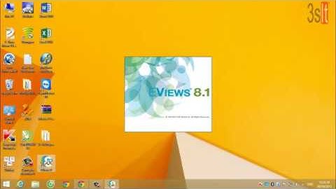 Cài đặt Eviews 8 phần mềm kinh tế lượng
