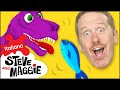 Il Safari Coi Dinosauri Per Bambini di Steve e Maggie Italiano