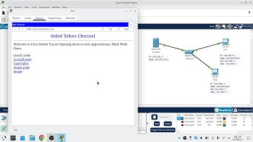 Cara Konfigurasi DNS Server Di Cisco Packet Tracer